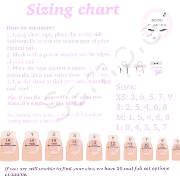 Jelly pink transparent press on nails - Picture 6 of 6